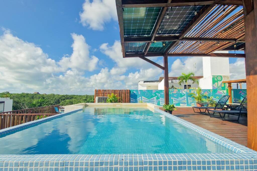 Eco-Friendly And Modern Loft 4 By Noox Apartman Tulum Kültér fotó