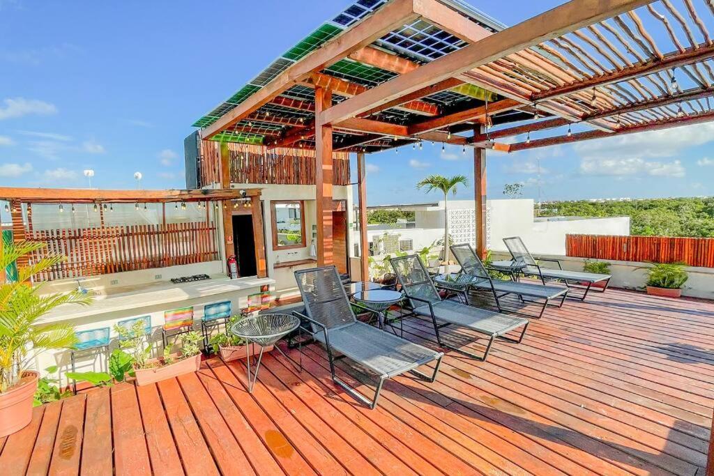 Eco-Friendly And Modern Loft 4 By Noox Apartman Tulum Kültér fotó