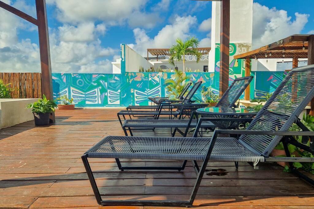 Eco-Friendly And Modern Loft 4 By Noox Apartman Tulum Kültér fotó